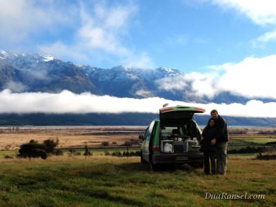 Campervan trip di Selandia Baru Campervan trip di Selandia Baru