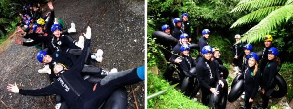 Waitomo Caves: Ready to enter the cave Gua Waitomo: Siap memasuki gua