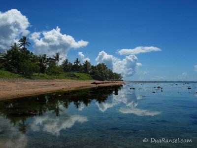 Fiji - Perfect mirror by the lagoon Fiji - Perfect mirror by the lagoon
