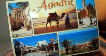 Kartu Pos DuaRansel edisi 17: Kota Pantai Agadir, Maroko Kartu Pos DuaRansel 17 - Morocco - Agadir