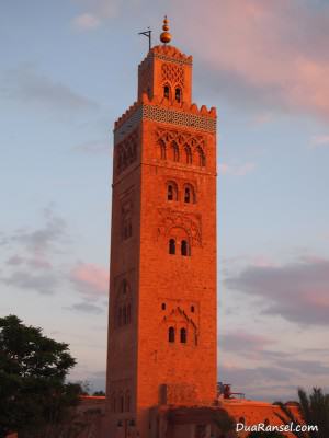 Maroko Marrakesh - Koutoubia Mosque Masjid Koutoubia, Marrakesh, Maroko
