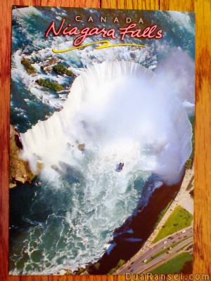 Kartu Pos Dua Ransel - Niagara Falls Canada Kartu Pos Dua Ransel - Niagara Falls Canada
