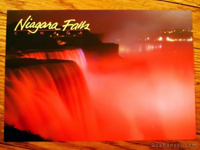Kartu Pos Dua Ransel - Niagara Falls Canada Kartu Pos Dua Ransel - Niagara Falls Canada