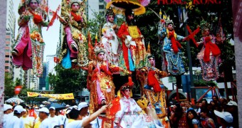 Kartu Pos DuaRansel 29: The Floating Children, Hong Kong