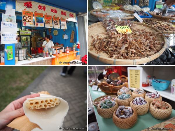 Kam Sheung Road Station flea market - food Kam Sheung Road Station flea market - food