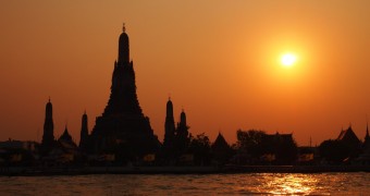 Sunset Wat Arun Bangkok