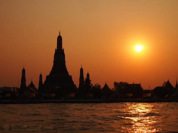 Sunset Wat Arun Bangkok Sunset Wat Arun Bangkok