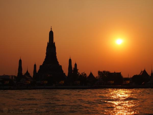 Sunset Wat Arun Bangkok