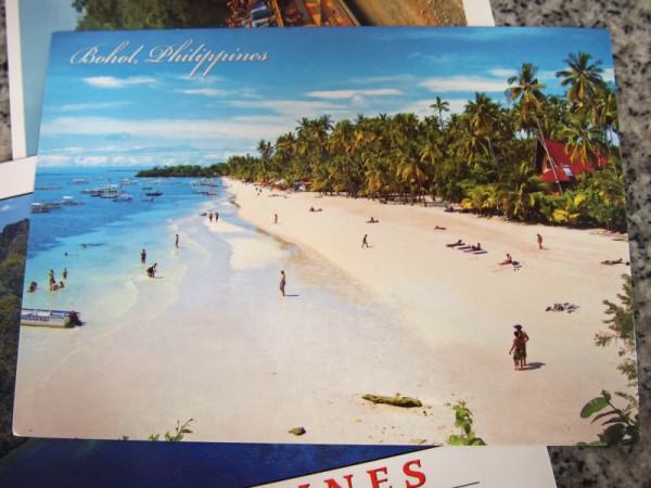 Kartu Pos DuaRansel 40 - Bohol Beach Filipina - Ignatius Mario