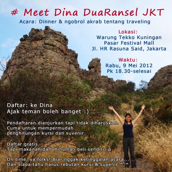 Meet Dina DuaRansel Jakarta - 9 Mei 2012