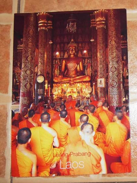 KartuPos DuaRansel 45 - Laos Luang Prabang novice monks