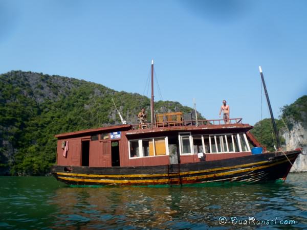 Vietnam Halong Bay 31 - Our boat 2R Our boat