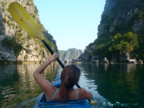 Vietnam Halong Bay 43 - Kayak Dina 2R Kayak