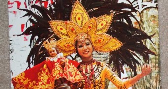 Kartu Pos DuaRansel 73: Festival Sinulog, Filipina Kartu Pos DuaRansel 73 - Sinulog Festival, Cebu, Philippines
