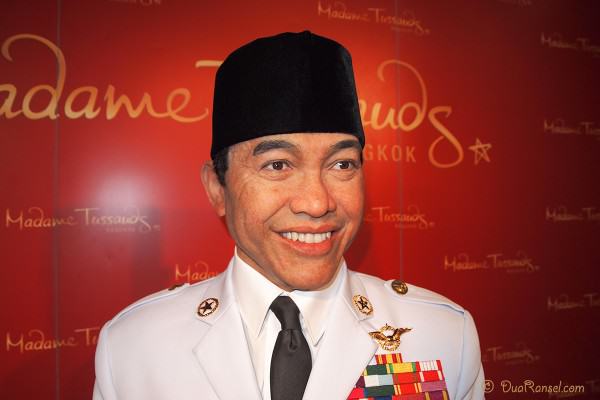 Madame Tussauds Bangkok - Soekarno Close Up Madame Tussauds Bangkok - Soekarno Close Up