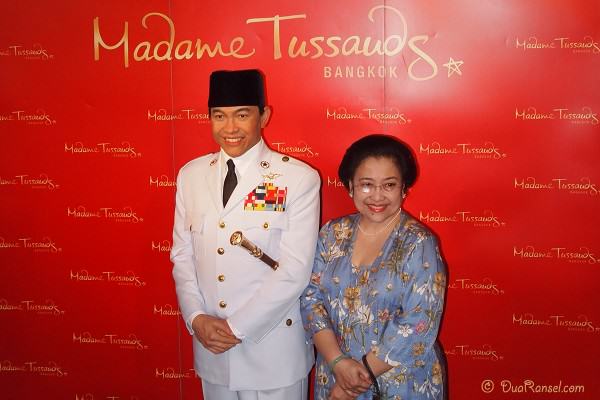 Madame Tussauds Bangkok - Soekarno - Megawati Madame Tussauds Bangkok - Soekarno - Megawati