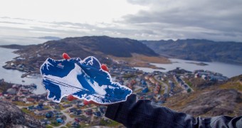Kartu Pos DuaRansel 109 - Gunung Es Greenland