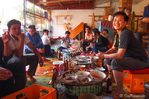 Laos - Xam Neua - Pre new year songkran party Laos - Xam Neua - Pre new year songkran party