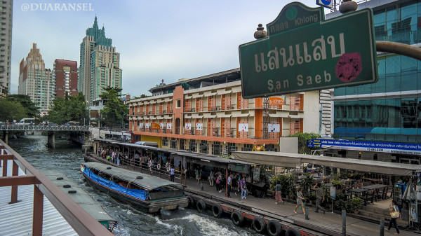 San Saeb boat, khlong, Bangkok