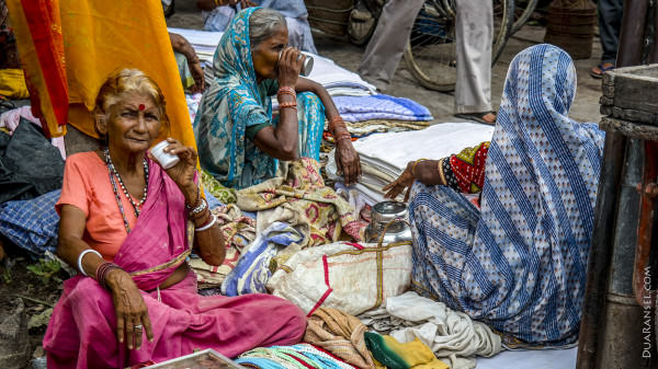 Sari and chai
