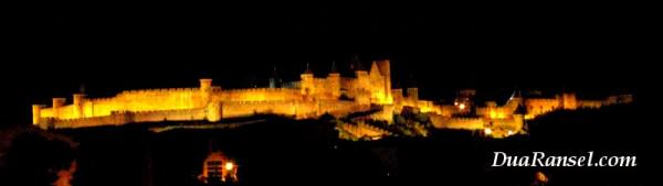 Benteng Carcassonne di Perancis