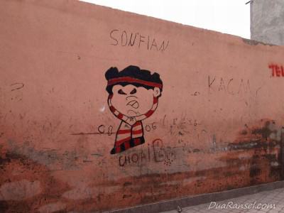 Graffiti - Marrakesh, Maroko
