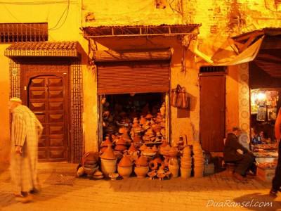 Gudang tembikar - Marrakesh, Maroko