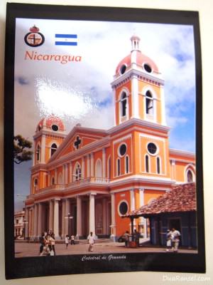 Kartu Pos DuaRansel: Cathedral of Granada, Nicaragua