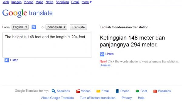 Hebatnya Google Translate