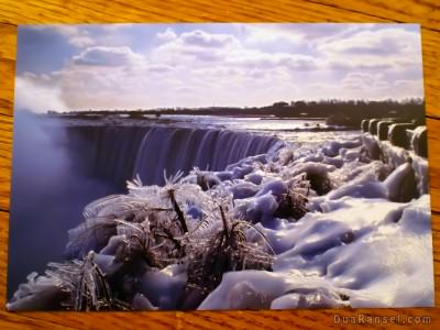 Kartu Pos Dua Ransel - Niagara Falls Canada