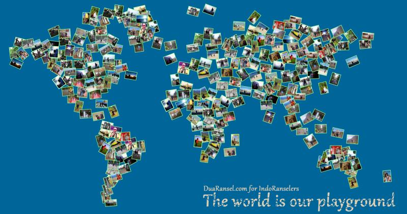 Download IndoRanselers Goodies: World Map