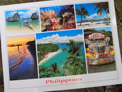 Kartu Pos DuaRansel 30 - Pulau Palawan dan Boracay Filipina