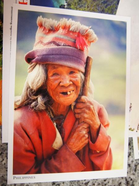 Kartu Pos DuaRansel 35 - Tribe Filipina - Parama Gandi