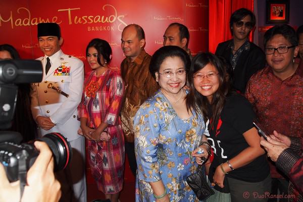 Madame Tussauds Bangkok - Soekarno - Bersama Bu Megawati