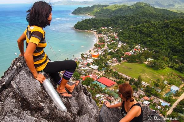 Philippines - El Nido - Taraw cliff climbing - Dina Isabel