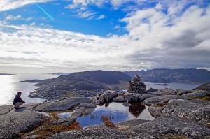Greenland - Ryan - Blue sky sea lake pool