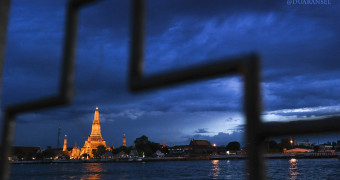 Wat Arun and Chao Phraya River, Bangkok