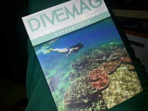 DuaRansel in DiveMag cover - Natuna