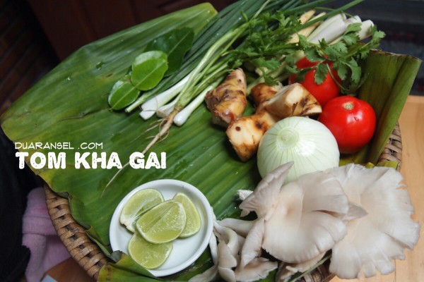 Tom kha gai - Thai chicken coconut soup